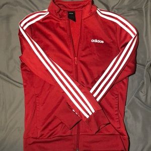 Adidas Essentials Warm up 3 stripes track jacket